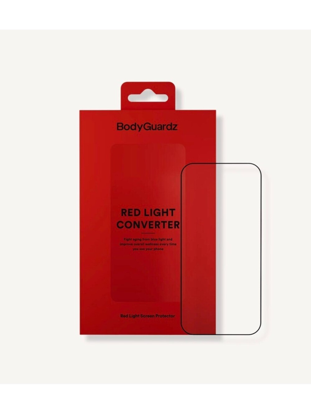 BodyGuardz Red Light Converter Premium Glass Screen Protector iPhone 14 Pro Max